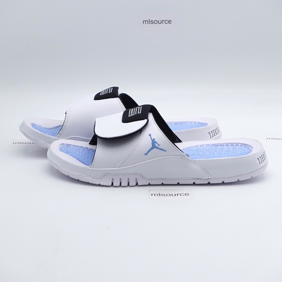 SLD NEW Size 12 Men's Jordan Hydro XI Retro Slide Sandals FN2452-104 White - Picture 1 of 7